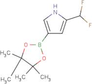 2-(Difluoromethyl)-4-(4,4,5,5-tetramethyl-1,3,2-dioxaborolan-2-yl)-1H-pyrrole
