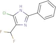 5-Chloro-4-(difluoromethyl)-2-phenyl-1H-imidazole