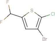 3-Bromo-2-chloro-5-(difluoromethyl)thiophene