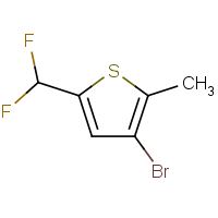 3-Bromo-5-(difluoromethyl)-2-methyl-thiophene