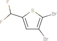 2,3-Dibromo-5-(difluoromethyl)thiophene