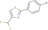 2-(4-Bromophenyl)-4-(difluoromethyl)thiazole