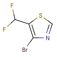 4-Bromo-5-(difluoromethyl)thiazole