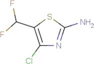 4-Chloro-5-(difluoromethyl)thiazol-2-amine
