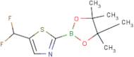 5-(Difluoromethyl)-2-(4,4,5,5-tetramethyl-1,3,2-dioxaborolan-2-yl)thiazole