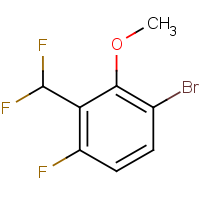 1-Bromo-3-(difluoromethyl)-4-fluoro-2-methoxy-benzene