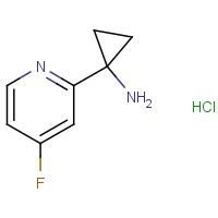 1-(4-Fluoro-2-pyridyl)cyclopropanamine hydrochloride