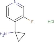 1-(3-Fluoro-4-pyridyl)cyclopropanamine hydrochloride