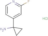 1-(2-Fluoro-4-pyridyl)cyclopropanamine hydrochloride