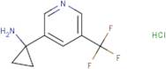 1-[5-(Trifluoromethyl)-3-pyridyl]cyclopropanamine hydrochloride