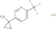 1-[6-(Trifluoromethyl)-3-pyridyl]cyclopropanamine hydrochloride