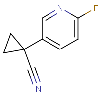 1-(6-Fluoro-3-pyridyl)cyclopropanecarbonitrile