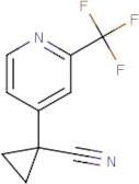 1-[2-(Trifluoromethyl)-4-pyridyl]cyclopropanecarbonitrile