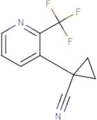 1-[2-(Trifluoromethyl)-3-pyridyl]cyclopropanecarbonitrile