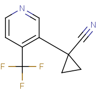 1-[4-(Trifluoromethyl)-3-pyridyl]cyclopropanecarbonitrile