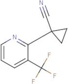 1-[3-(Trifluoromethyl)-2-pyridyl]cyclopropanecarbonitrile