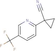 1-[5-(Trifluoromethyl)-2-pyridyl]cyclopropanecarbonitrile