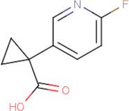 1-(6-Fluoro-3-pyridyl)cyclopropanecarboxylic acid