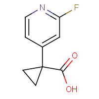 1-(2-Fluoro-4-pyridyl)cyclopropanecarboxylic acid