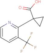 1-[3-(Trifluoromethyl)-2-pyridyl]cyclopropanecarboxylic acid