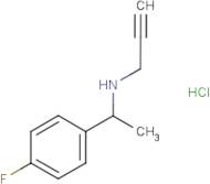 N-[1-(4-Fluorophenyl)ethyl]prop-2-yn-1-amine hydrochloride