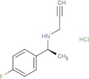 N-[(1S)-1-(4-Fluorophenyl)ethyl]prop-2-yn-1-amine hydrochloride