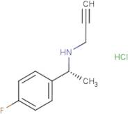 N-[(1R)-1-(4-Fluorophenyl)ethyl]prop-2-yn-1-amine hydrochloride