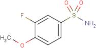 3-Fluoro-4-methoxybenzenesulfonamide