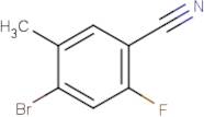 4-Bromo-2-fluoro-5-methylbenzonitrile