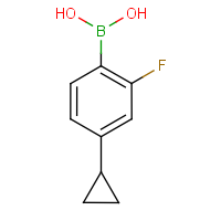 4-Cyclopropyl-2-fluorobenzeneboronic acid