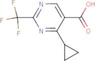 4-Cyclopropyl-2-(trifluoromethyl)pyrimidine-5-carboxylic acid