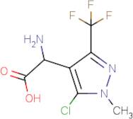 Amino-(5-chloro-1-methyl-3-trifluoromethyl-1Hpyrazol-4-yl)-acetic acid