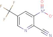 3-Nitro-5-(trifluoromethyl)pyridine-2-carbonitrile