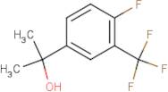 2-[4-Fluoro-3-(trifluoromethyl)phenyl]propan-2-ol