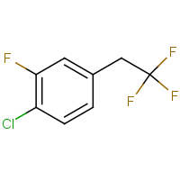 1-Chloro-2-fluoro-4-(2,2,2-trifluoroethyl)benzene