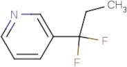 3-(1,1-Difluoropropyl)pyridine