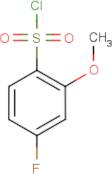 4-Fluoro-2-methoxybenzenesulphonyl chloride