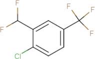 1-Chloro-2-(difluoromethyl)-4-(trifluoromethyl)benzene