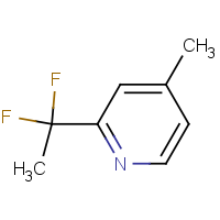 2-(1,1-Difluoroethyl)-4-methyl-pyridine