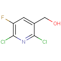 2,6-Dichloro-5-fluoro-3-(hydroxymethyl)pyridine