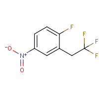 1-Fluoro-4-nitro-2-(2,2,2-trifluoroethyl)-benzene