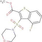 Methyl 4-fluoro-3-morpholinosulfonyl-benzothiophene-2-carboxylate