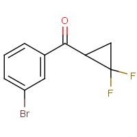 (3-Bromophenyl)-(2,2-difluorocyclopropyl)methanone