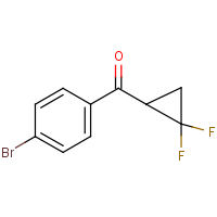 (4-Bromophenyl)-(2,2-difluorocyclopropyl)methanone