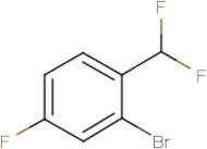 2-Bromo-1-(difluoromethyl)-4-fluorobenzene