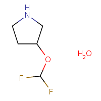 3-(Difluoromethoxy)pyrrolidine monohydrate