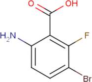 6-Amino-3-bromo-2-fluorobenzoic acid