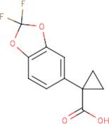 1-(2,2-Difluoro-2H-1,3-benzodioxol-5-yl)cyclopropane-1-carboxylic acid