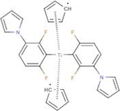 Bis(2,6-difluoro-3-(1-hydropyrrol-1-yl)phenyl)titanocene