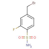 4-(Bromomethyl)-2-fluorobenzenesulphonamide